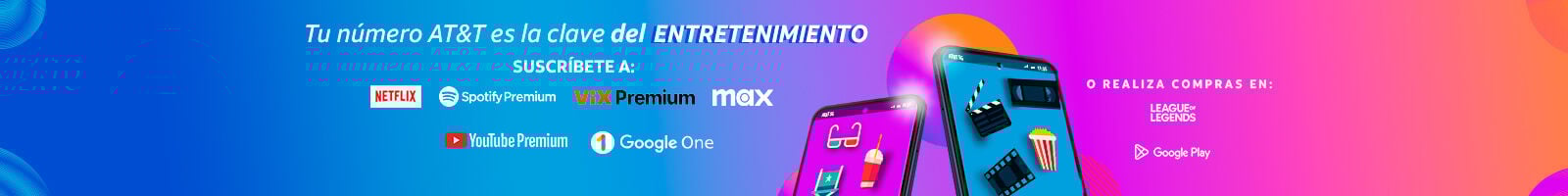 Consulta nuestros servicios de entretenimiento.
