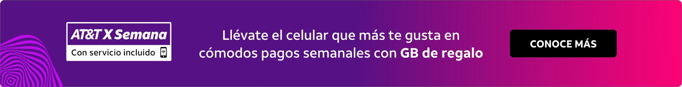 AT&T por semana