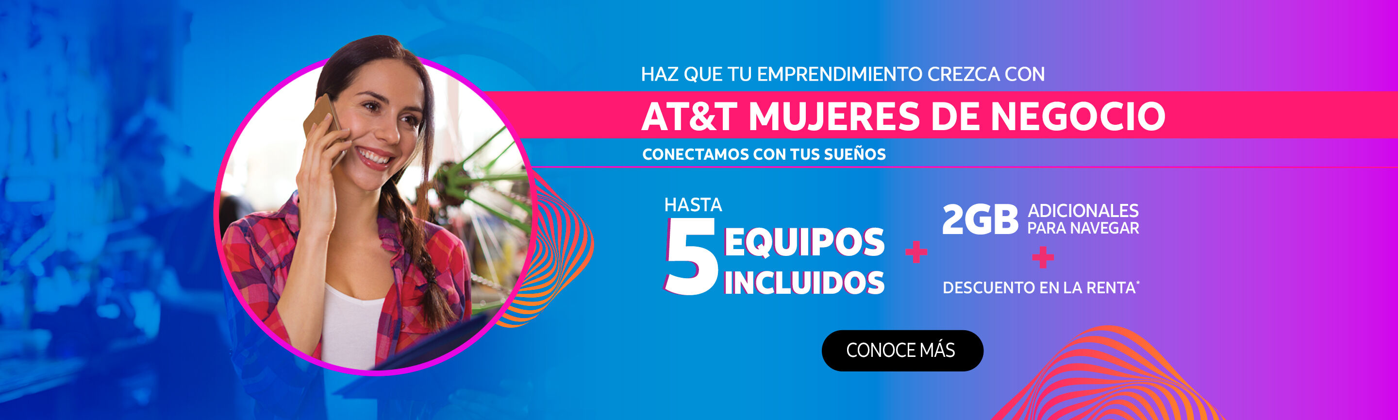 at&t mujeres de negocio